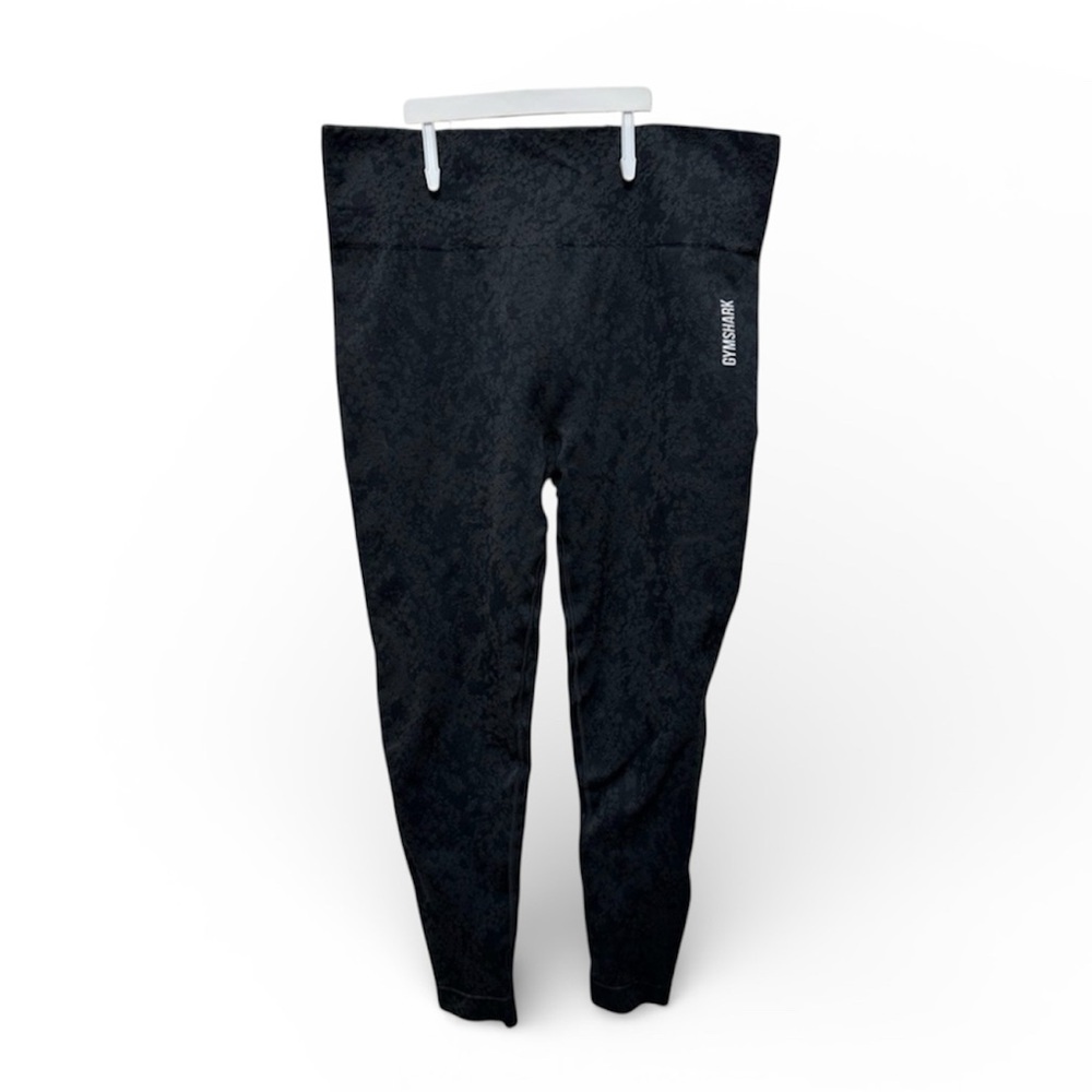 Gymshark Adapt Black Jacquard Seamless Leggings size‎ M